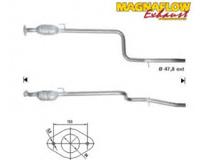 MAGNAFLOW 71802D katalizatoriaus keitiklis 
 Išmetimo sistema -> Katalizatoriaus keitiklis
46758796