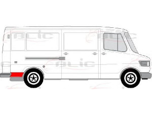 BLIC 5508-00-3545604P sparnas 
 Kėbulas -> Transporto priemonės galas -> Sparnas/montavimo dalys