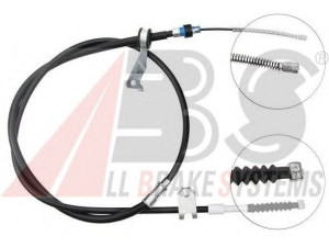 A.B.S. K19277 trosas, stovėjimo stabdys 
 Stabdžių sistema -> Valdymo svirtys/trosai
46430-05030, 46430-20680