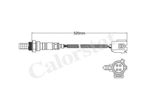 CALORSTAT by Vernet LS140437 lambda jutiklis 
 Išmetimo sistema -> Jutiklis/zondas
4606327, 4606525, 4606626, 4686935AB