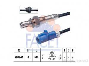 FACET 10.7680 lambda jutiklis 
 Išmetimo sistema -> Jutiklis/zondas
1 128 538, 1 147 420, 1S7F-9G444-BB