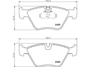 HELLA 8DB 355 007-961 stabdžių trinkelių rinkinys, diskinis stabdys 
 Techninės priežiūros dalys -> Papildomas remontas
34111163387, 34111163953, 34111164330