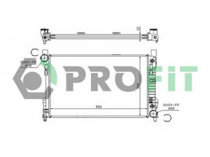 PROFIT PR 3567A1 radiatorius, variklio aušinimas 
 Aušinimo sistema -> Radiatorius/alyvos aušintuvas -> Radiatorius/dalys
2035000303, 2035000503, 2035000603