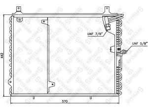 STELLOX 10-45346-SX kondensatorius, oro kondicionierius 
 Oro kondicionavimas -> Kondensatorius
12483001070, 1248300570, 1248301370