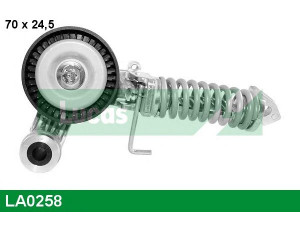 LUCAS ENGINE DRIVE LA0258 įtempiklio skriemulys, V formos rumbuotas diržas 
 Diržinė pavara -> V formos rumbuotas diržas/komplektas -> Įtempiklio skriemulys
1340550, 55352021, 6340553, 90531986