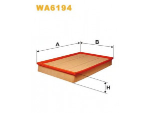 WIX FILTERS WA6194 oro filtras 
 Techninės priežiūros dalys -> Techninės priežiūros intervalai
13711287480, 13711287481, 13711287482