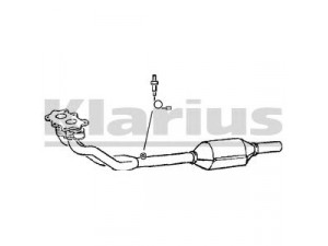 KLARIUS 321313 katalizatoriaus keitiklis 
 Išmetimo sistema -> Katalizatoriaus keitiklis
1J0253058BX, 1J0253058CX, 1J0254507DX