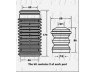 apsauginio dangtelio komplektas, amortizatorius