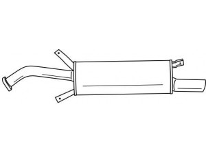 AKS DASIS SG53627 galinis duslintuvas