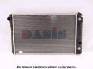 AKS DASIS 520240N radiatorius, variklio aušinimas