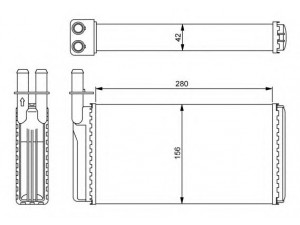 NRF 54243 šilumokaitis, salono šildymas 
 Šildymas / vėdinimas -> Šilumokaitis
4070728, 4542981, 5046362