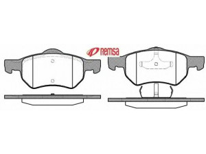 METZGER 0882.00 stabdžių trinkelių rinkinys, diskinis stabdys 
 Techninės priežiūros dalys -> Papildomas remontas
05072215AA, 05072216AA, 5072216AA