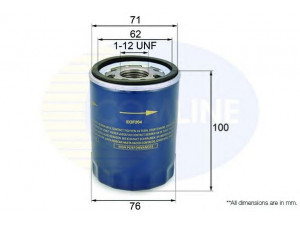 COMLINE EOF204 alyvos filtras 
 Filtrai -> Alyvos filtras
02AJ82297, 2W93-6714-AA, 4H23-6714-BA