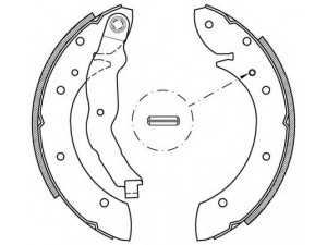 OPEN PARTS BSA2148.00 stabdžių trinkelių komplektas 
 Techninės priežiūros dalys -> Papildomas remontas
4241H6, 7701204883, 7701205339