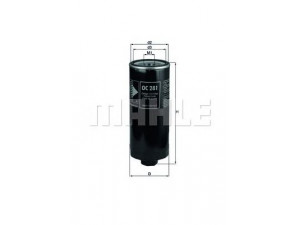 KNECHT OC 281 alyvos filtras 
 Filtrai -> Alyvos filtras
077115561, 077115561C, 077115561E