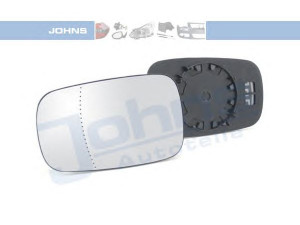 JOHNS 60 22 37-81 veidrodėlio stiklas, išorinis veidrodėlis 
 Kėbulas -> Keleivių kabina -> Veidrodėlis
7701 054 752