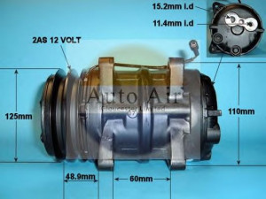 AUTO AIR GLOUCESTER 14-1234R kompresorius, oro kondicionierius 
 Oro kondicionavimas -> Kompresorius/dalys
1854127, 1859046, 1854127, 1859046