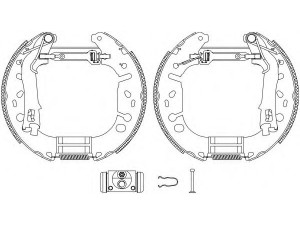 HELLA PAGID 8DB 355 005-131 stabdžių trinkelių komplektas 
 Techninės priežiūros dalys -> Papildomas remontas
77363858, 77364264, 77365863, 1605459