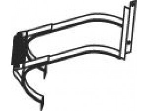 DINEX 64838 laikantysis rėmas, duslintuvas
5010497977, 5430125715