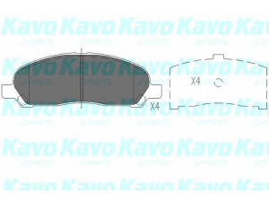 KAVO PARTS KBP-5540 stabdžių trinkelių rinkinys, diskinis stabdys
AY040MT011, 9H0M013, MR407127