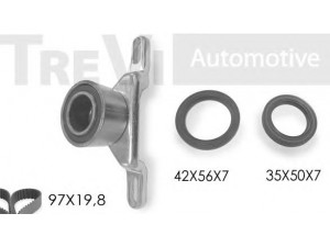 TREVI AUTOMOTIVE KD1116S paskirstymo diržo komplektas 
 Techninės priežiūros dalys -> Papildomas remontas