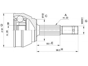 OPEN PARTS CVJ5025.10 jungčių komplektas, kardaninis velenas 
 Ratų pavara -> Sujungimai/komplektas
0327360, 0374077, 0374078, 0374092