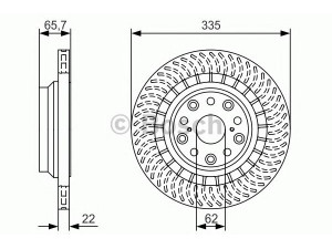 BOSCH 0 986 479 T35 stabdžių diskas 
 Dviratė transporto priemonės -> Stabdžių sistema -> Stabdžių diskai / priedai
42432 50010, 4243250010