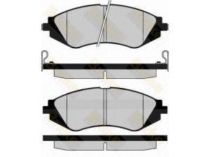 Brake ENGINEERING PA1146 stabdžių trinkelių rinkinys, diskinis stabdys 
 Techninės priežiūros dalys -> Papildomas remontas
96253383, 96349060, 96253383, 96319060