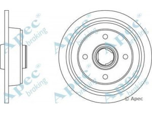 APEC braking DSK285 stabdžių diskas 
 Dviratė transporto priemonės -> Stabdžių sistema -> Stabdžių diskai / priedai
42510SA5950, 42510SB0950, 42510SB0951