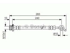 BOSCH 1 987 481 571 stabdžių žarnelė 
 Stabdžių sistema -> Stabdžių žarnelės
46210 JG012, 46210JG012