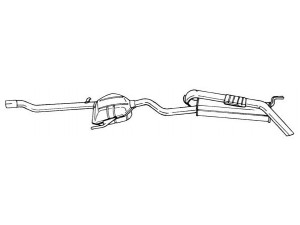 AKS DASIS SG13684 galinis duslintuvas