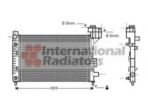 VAN WEZEL 30002248 radiatorius, variklio aušinimas 
 Aušinimo sistema -> Radiatorius/alyvos aušintuvas -> Radiatorius/dalys
16850000202, 16850000302, 16850000602