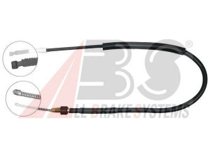 A.B.S. K12978 trosas, stovėjimo stabdys 
 Stabdžių sistema -> Valdymo svirtys/trosai
46420-28240, 4642028200