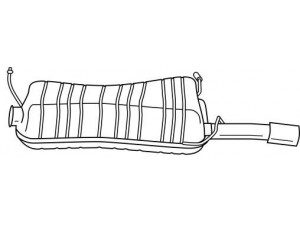 AKS DASIS SG45660 galinis duslintuvas