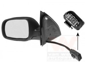 VAN WEZEL 5817807 išorinis veidrodėlis 
 Kėbulas -> Langai/veidrodėliai -> Veidrodėlis
6E08575370, 6E1857507E01C, 6N0857537GRU