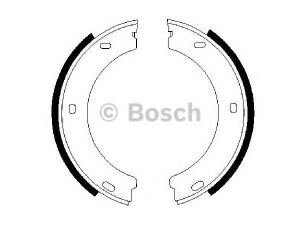 BOSCH 0 986 487 383 stabdžių trinkelių komplektas, stovėjimo stabdis 
 Stabdžių sistema -> Rankinis stabdys
4241 79, 4241 E9, 4241 G5, 4241 J3