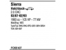 FONOS FO55107 išmetimo sistema 
 Išmetimo sistema -> Išmetimo sistema, visa