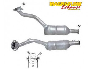 MAGNAFLOW 76327 katalizatoriaus keitiklis 
 Išmetimo sistema -> Katalizatoriaus keitiklis
8200265508, 8200468535