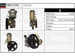 DELCO REMY DSP1106 hidraulinis siurblys, vairo sistema 
 Vairavimas -> Vairo pavara/siurblys