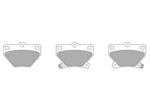 FREMAX FBP-1560 stabdžių trinkelių rinkinys, diskinis stabdys 
 Techninės priežiūros dalys -> Papildomas remontas
04466-52010, 04466-52020, 04466-52030