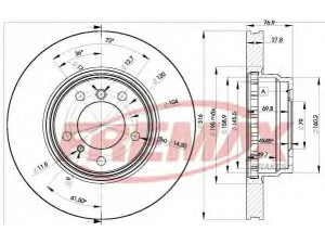 FREMAX BD-2093 stabdžių diskas 
 Stabdžių sistema -> Diskinis stabdys -> Stabdžių diskas
3411 1 162 093, 3411 6 757 752
