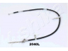 ASHIKA 131-02-2040L trosas, stovėjimo stabdys 
 Stabdžių sistema -> Valdymo svirtys/trosai
4643042080