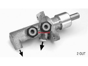 BENDIX 132830B pagrindinis cilindras, stabdžiai 
 Stabdžių sistema -> Pagrindinis stabdžių cilindras
34311156798, 34311157111, 34311161617