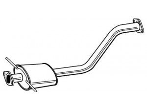 WALKER 22830 vidurinis duslintuvas 
 Išmetimo sistema -> Duslintuvas
0K55A40300B, 0K55A40300C, 0K55A40300D