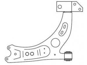 FRAP 4522 vikšro valdymo svirtis
5N0407152
