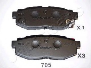JAPANPARTS PP-705AF stabdžių trinkelių rinkinys, diskinis stabdys 
 Techninės priežiūros dalys -> Papildomas remontas
26696-XA010, 26696XA000