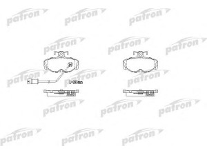 PATRON PBP915 stabdžių trinkelių rinkinys, diskinis stabdys 
 Techninės priežiūros dalys -> Papildomas remontas
1666624, 6485895