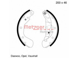 METZGER MG 564 stabdžių trinkelių komplektas 
 Techninės priežiūros dalys -> Papildomas remontas
1605812, 1605953, 1605812