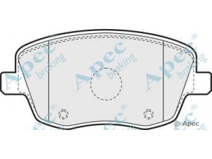 APEC braking PAD1178 stabdžių trinkelių rinkinys, diskinis stabdys 
 Techninės priežiūros dalys -> Papildomas remontas
6Q0698151A