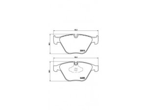 BREMBO P 06 055 stabdžių trinkelių rinkinys, diskinis stabdys 
 Techninės priežiūros dalys -> Papildomas remontas
34112288858, 34112288859, 34112288861